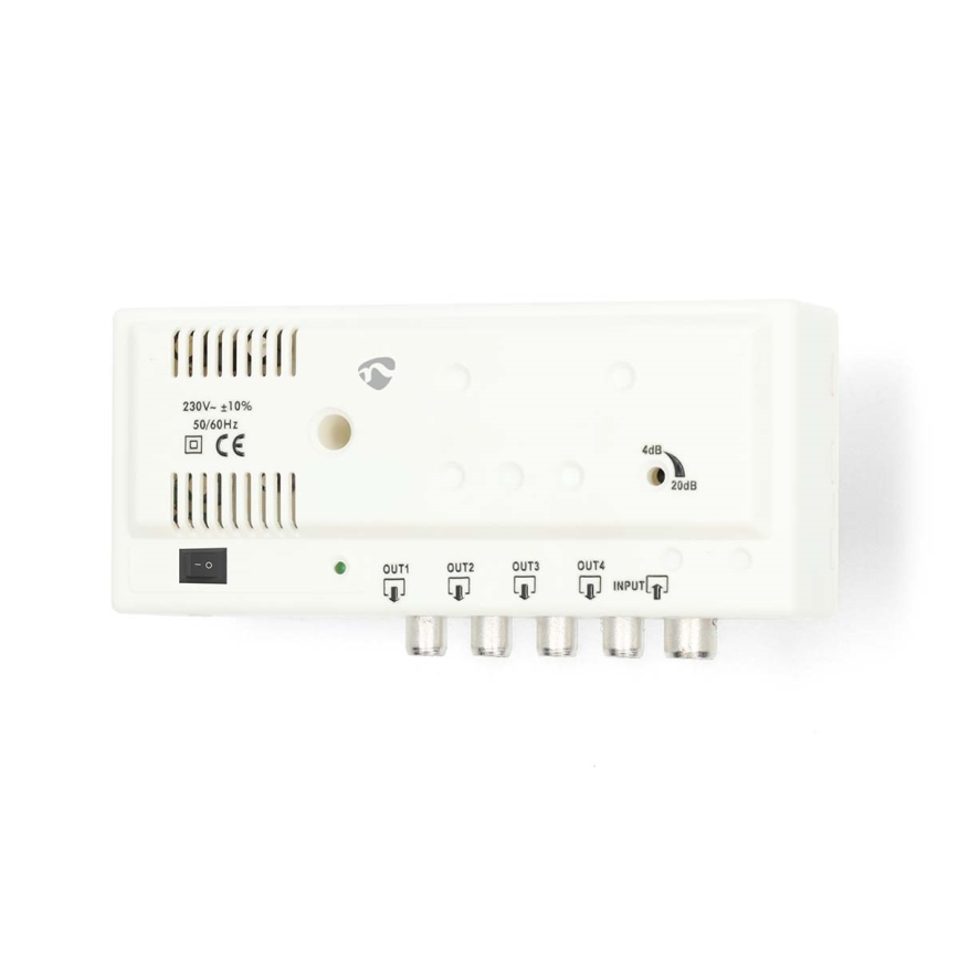 4-pasmowy wzmacniacz antenowy 230V