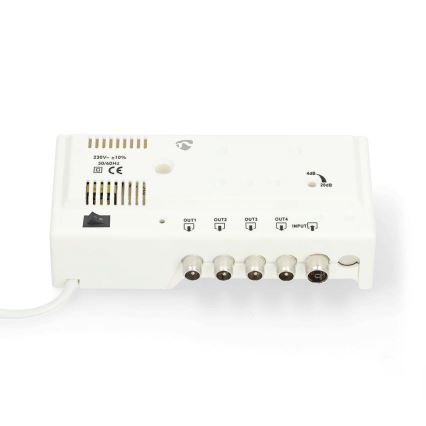 4-pasmowy wzmacniacz antenowy 230V