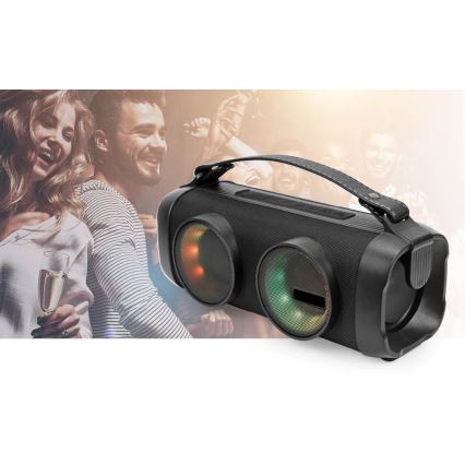 Głośnik LED RGB z ładowaniem 24W/3000 mAh IPX5