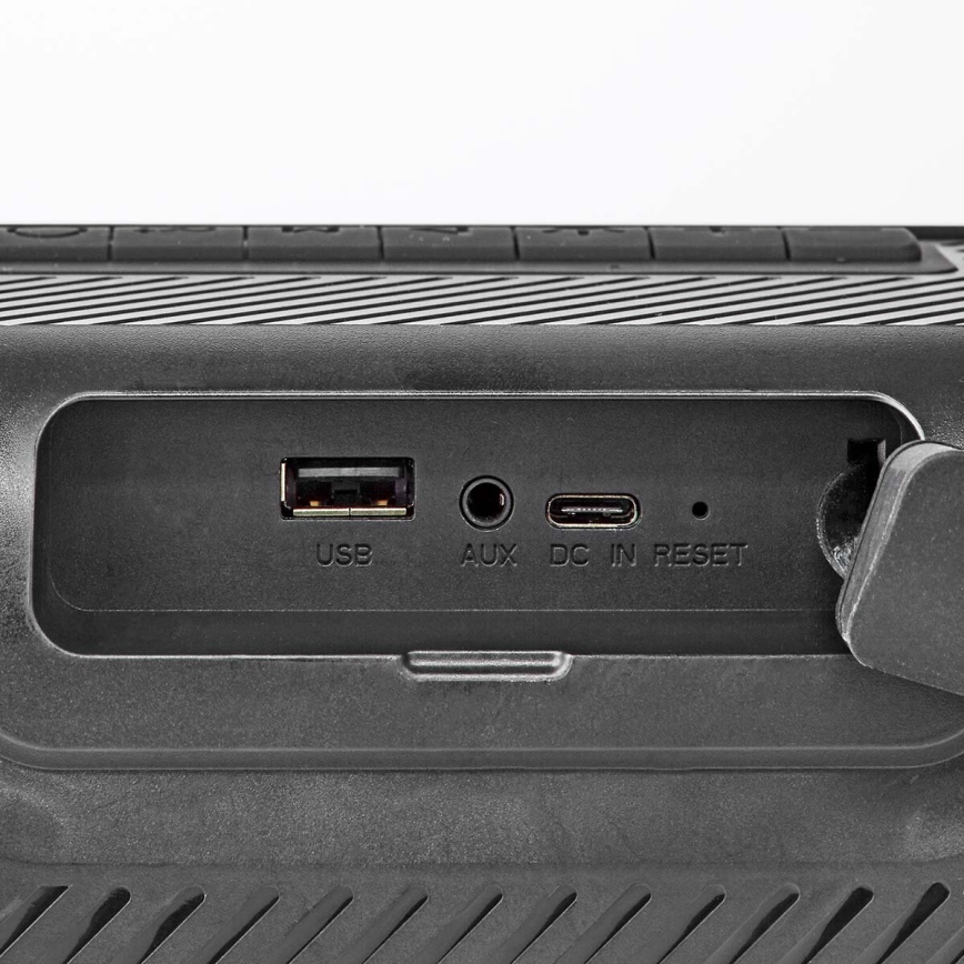 Głośnik akumulatorowy LED RGB 45W/3000 mAh IPX5