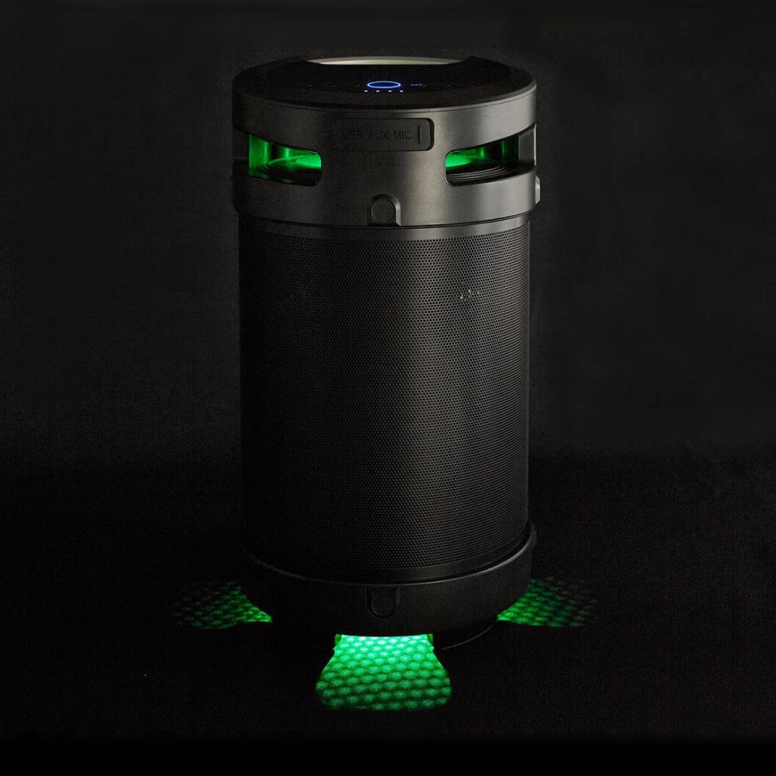 LED Głośnik akumulatorowy 210W/4400 mAh IPX5