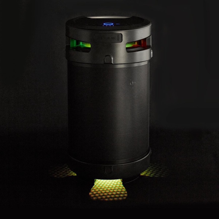 LED Głośnik akumulatorowy 210W/4400 mAh IPX5