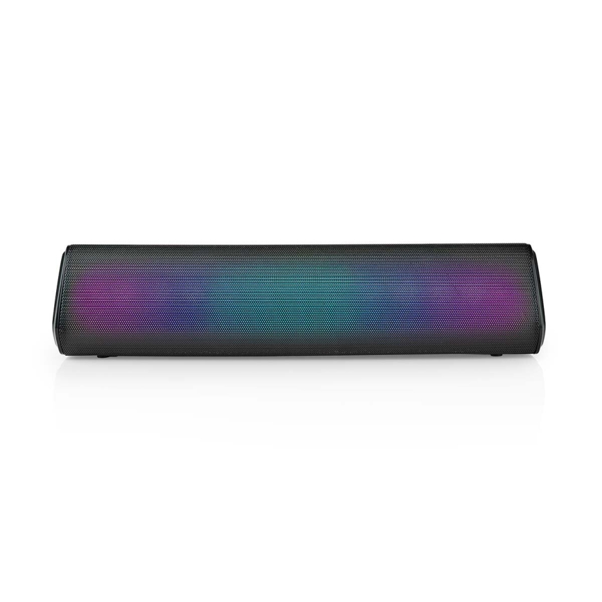 Głośnik akumulatorowy LED RGB 18W/1200 mAh