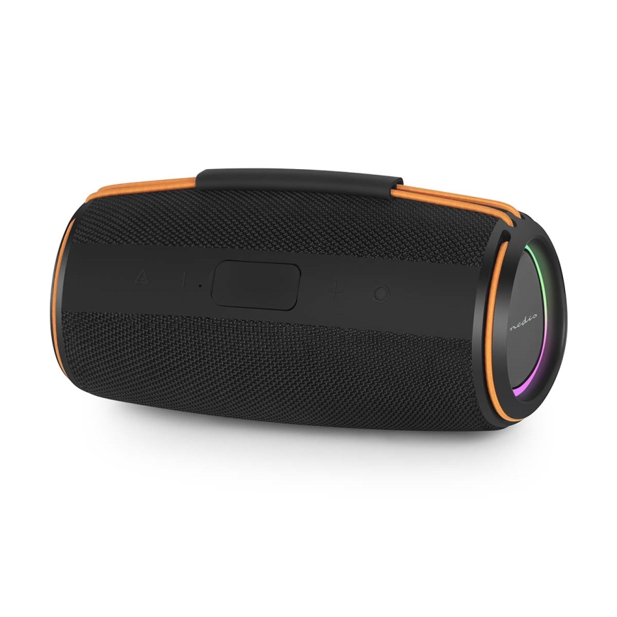LED Głośnik ładowalny 60W/2000 mAh IPX4 czarny