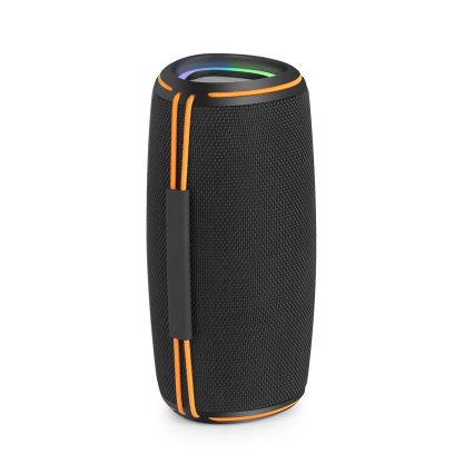 LED Głośnik ładowalny 60W/2000 mAh IPX4 czarny
