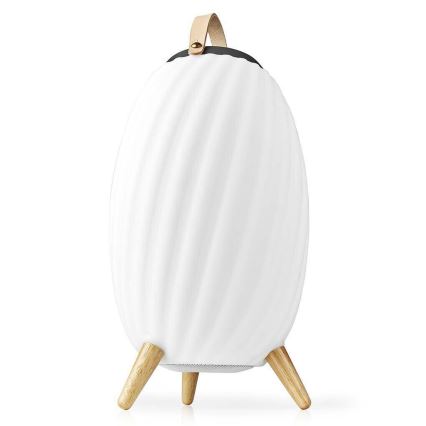 LED RGB Akumulatorowa lampa stołowa z głośnikiem 60W/2200 mAh IPX5