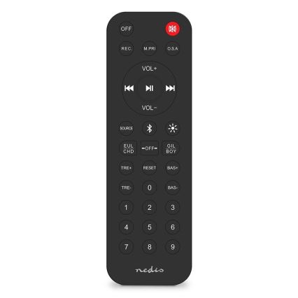 Głośnik akumulatorowy LED RGB 240W/4000 mAh + pilot zdalnego sterowania