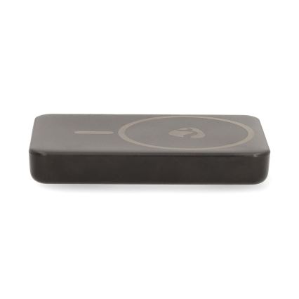 Power Bank 2w1 magnetyczny z ładowaniem bezprzewodowym MagSafe 5000 mAh czarny