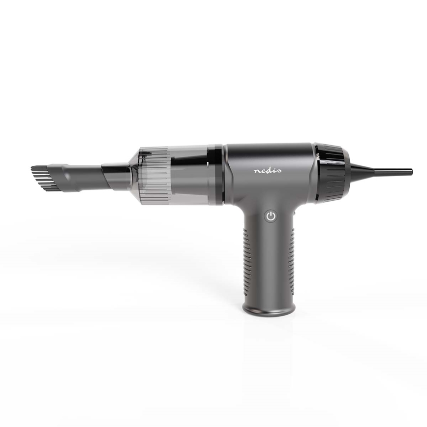 Odkurzacz ręczny z akumulatorem 2w1 90W/6000 mAh szary/czarny
