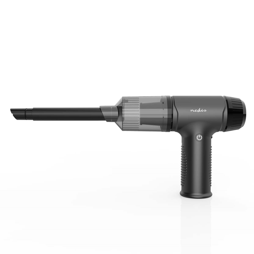 Odkurzacz ręczny z akumulatorem 2w1 90W/6000 mAh szary/czarny