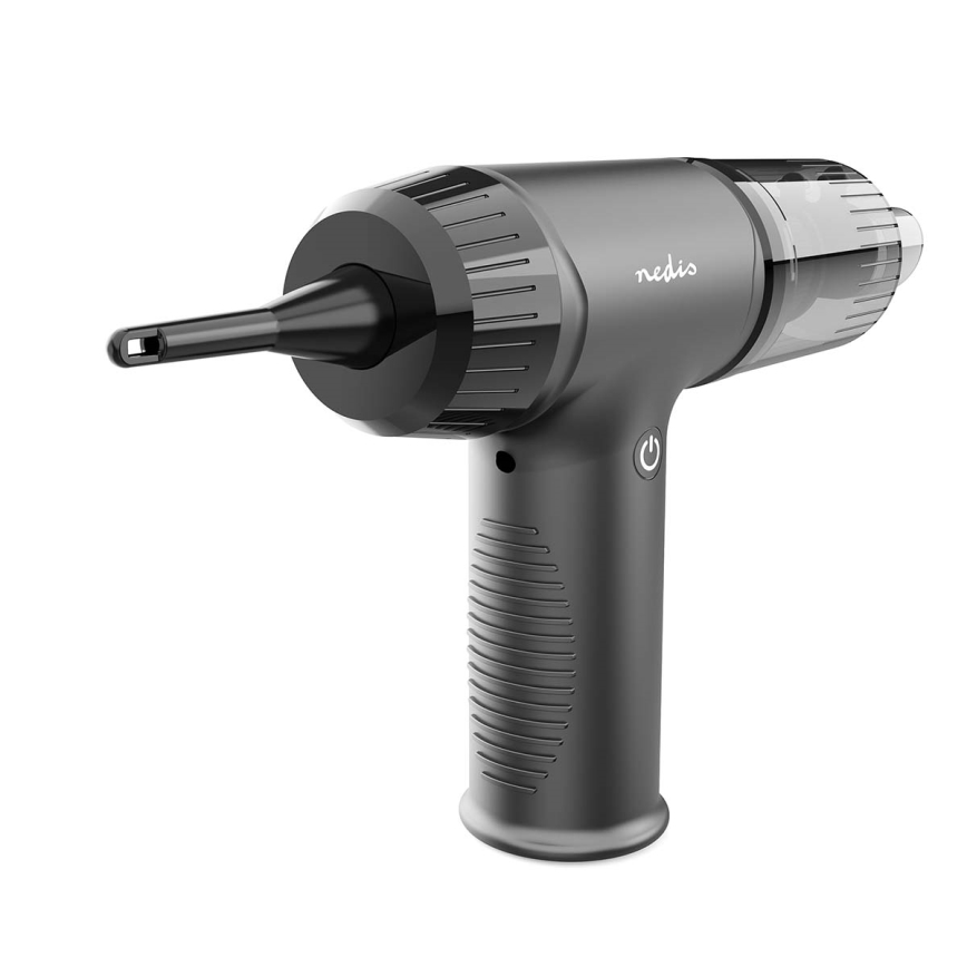Odkurzacz ręczny z akumulatorem 2w1 90W/6000 mAh szary/czarny