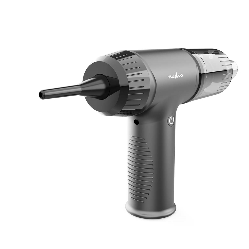 Odkurzacz ręczny z akumulatorem 2w1 90W/6000 mAh szary/czarny