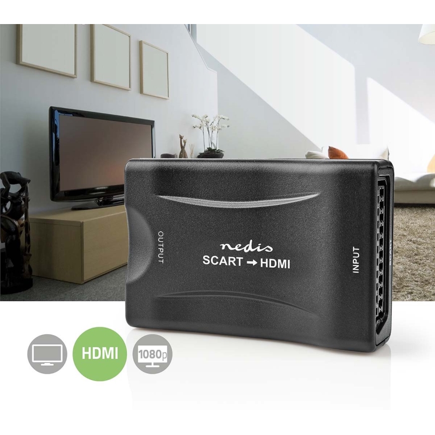 Konwerter HDMI SCART-HDMI