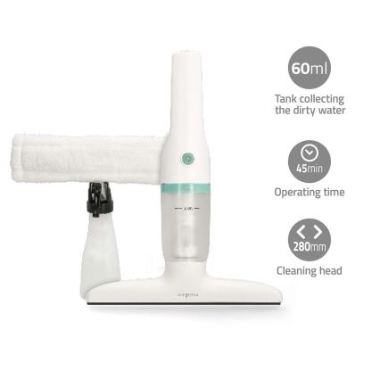 Odkurzacz do okien z akumulatorem 12W/2200 mAh