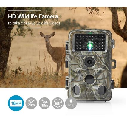 Fotopułapka z czujnikiem 24MP Full HD 8xAA IP66