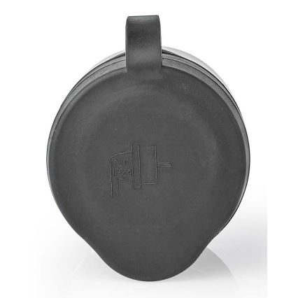 Inteligentne gniazdko 3680W/230V/Schuko Typ F/16A Wi-Fi IP44 czarne