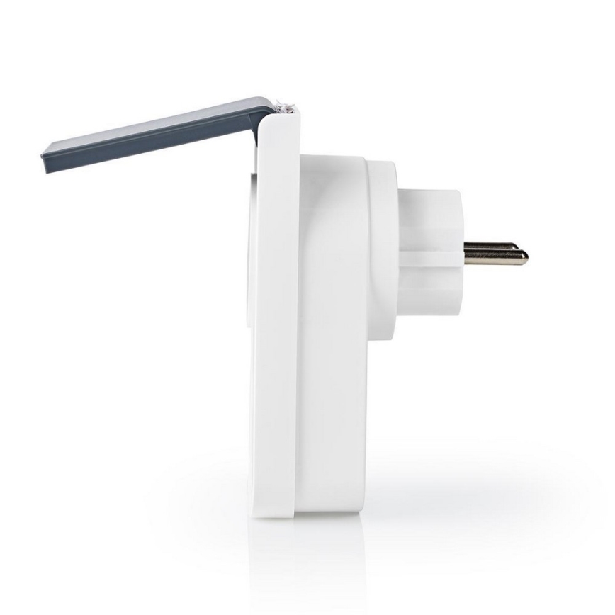 Zewnętrzne inteligentne gniazdko 3680W/TYPE/230V Wi-Fi IP44