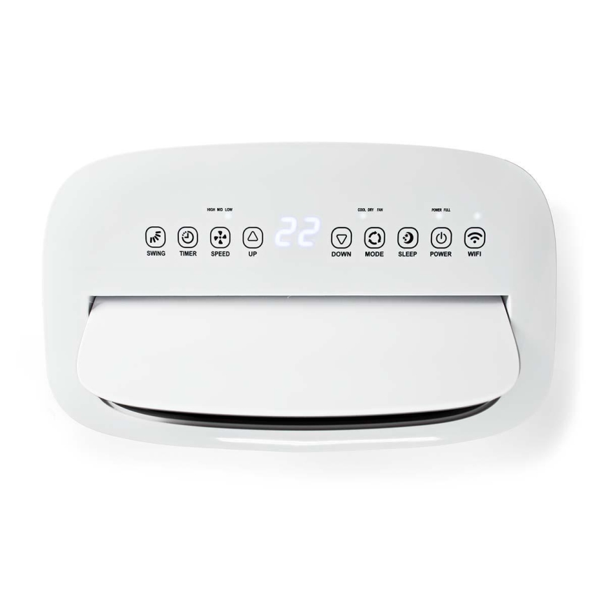 Inteligentny mobilny klimatyzator 3w1 z kompletnym wyposażeniem 1800W/230V 16000 BTU Wi-Fi + pilot zdalnego sterowania