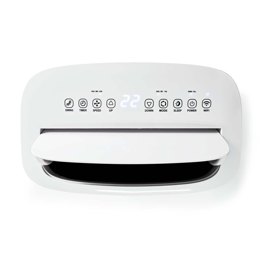 Inteligentny mobilny klimatyzator 3w1 z kompletnym wyposażeniem 1800W/230V 16000 BTU Wi-Fi + pilot zdalnego sterowania