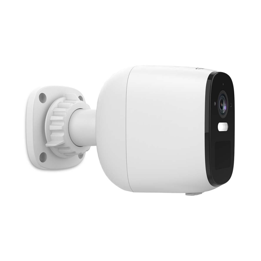 Smart zewnętrzny ładowalny kamera z czujnikiem SmartLife 4MP Quad HD 1440p 5V/5200mAh Wi-Fi Tuya IP66