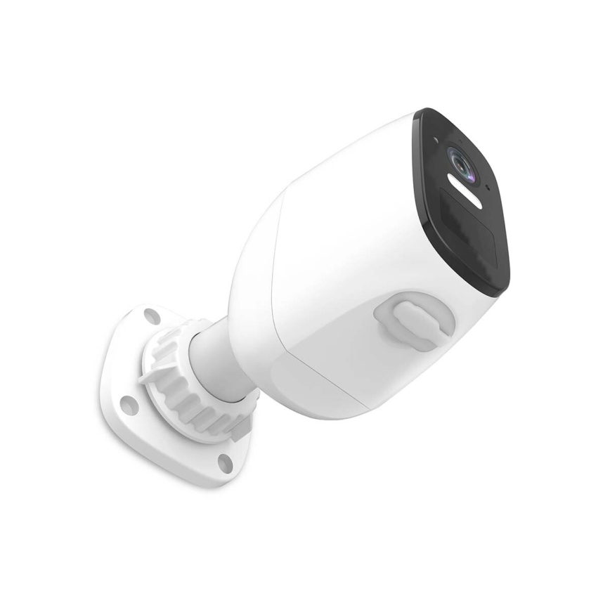Smart zewnętrzny ładowalny kamera z czujnikiem SmartLife 4MP Quad HD 1440p 5V/5200mAh Wi-Fi Tuya IP66