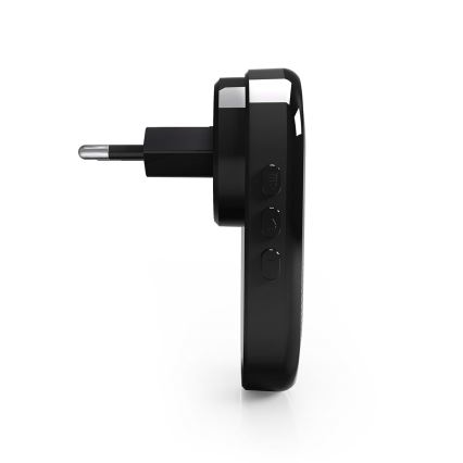 Gong do dzwonka SmartLife Wi‑Fi, czarny