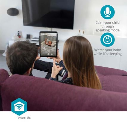 Inteligentna kamera Smartlife 5V 3MP Full HD 1296p Wi-Fi