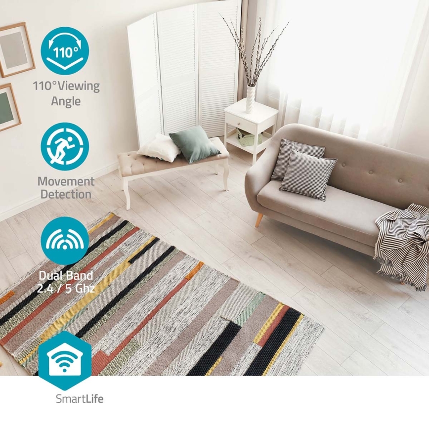 Inteligentna kamera Smartlife 5V 3MP Full HD 1296p Wi-Fi