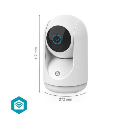 Inteligentna kamera Smartlife 5V 3MP Full HD 1296p Wi-Fi Tuya