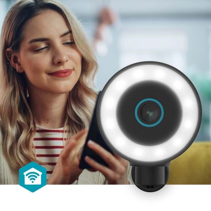 Inteligentna zewnętrzna kamera SmartLife 5V 4K 8MP 3840x2160p IP65 Wi-Fi Tuya