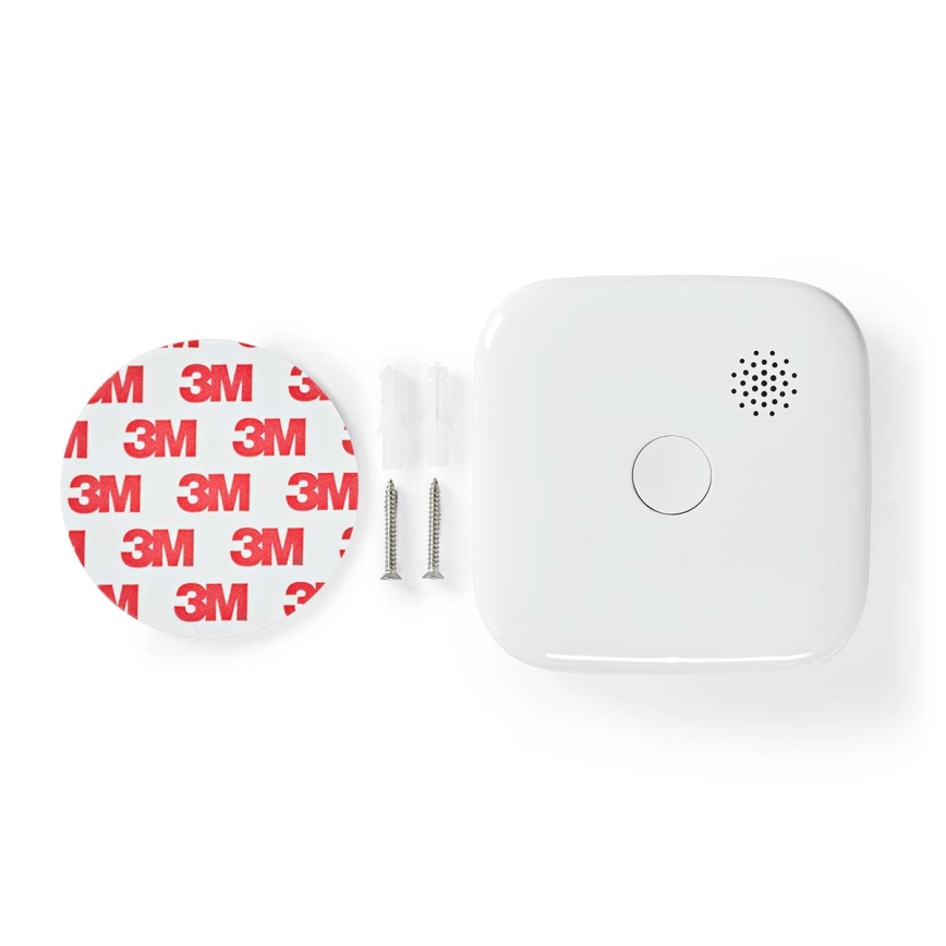 Czujnik dymu SmartLife 3V/1xCR123A Wi‑Fi Tuya