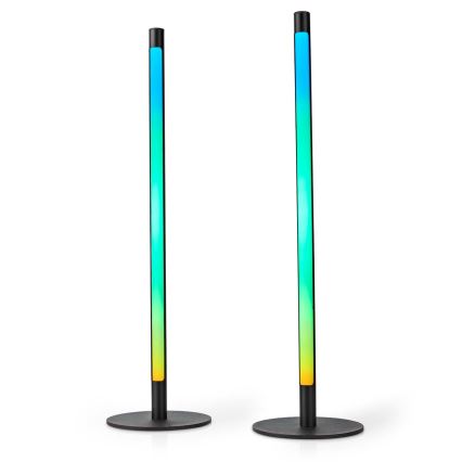 ZESTAW 2x LED RGBIC Lampa ściemnialna stołowa SmartLife LED/36W/230V 55 cm 2700-6500K Wi-Fi Tuya + zdalne sterowanie
