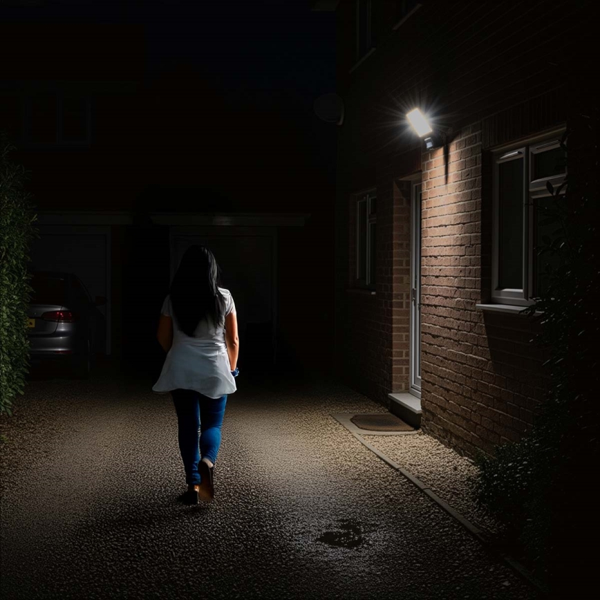 Reflektor LED ściemnialny z czujnikiem ruchu SmartLife LED/20W/230V 3000-6500K IP44 Wi-Fi