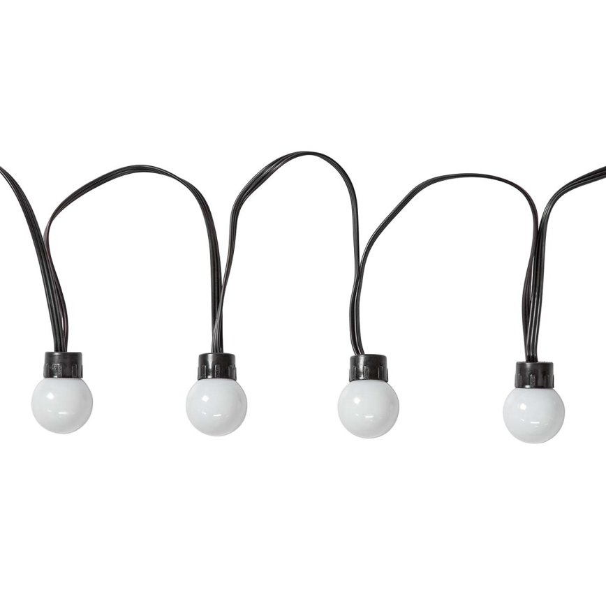 LED RGB Łańcuch dekoracyjny 48xLED 13,8m IP65 Wi-Fi Tuya