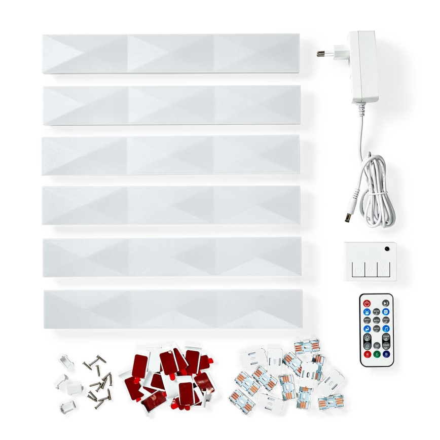 LED RGBW Inteligentna ściemnialna szyna SmartLife LED/8W/230V Wi-Fi Tuya