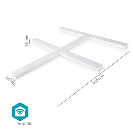 LED RGBW Inteligentna ściemnialna szyna SmartLife LED/8W/230V Wi-Fi Tuya