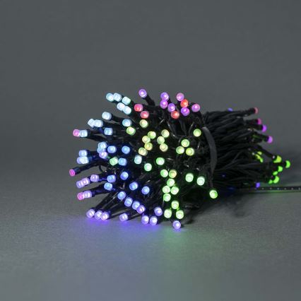 LED RGB Zewnętrzny łańcuch świąteczny 84xLED/8 trybów 13m IP65 Wi-Fi Tuya
