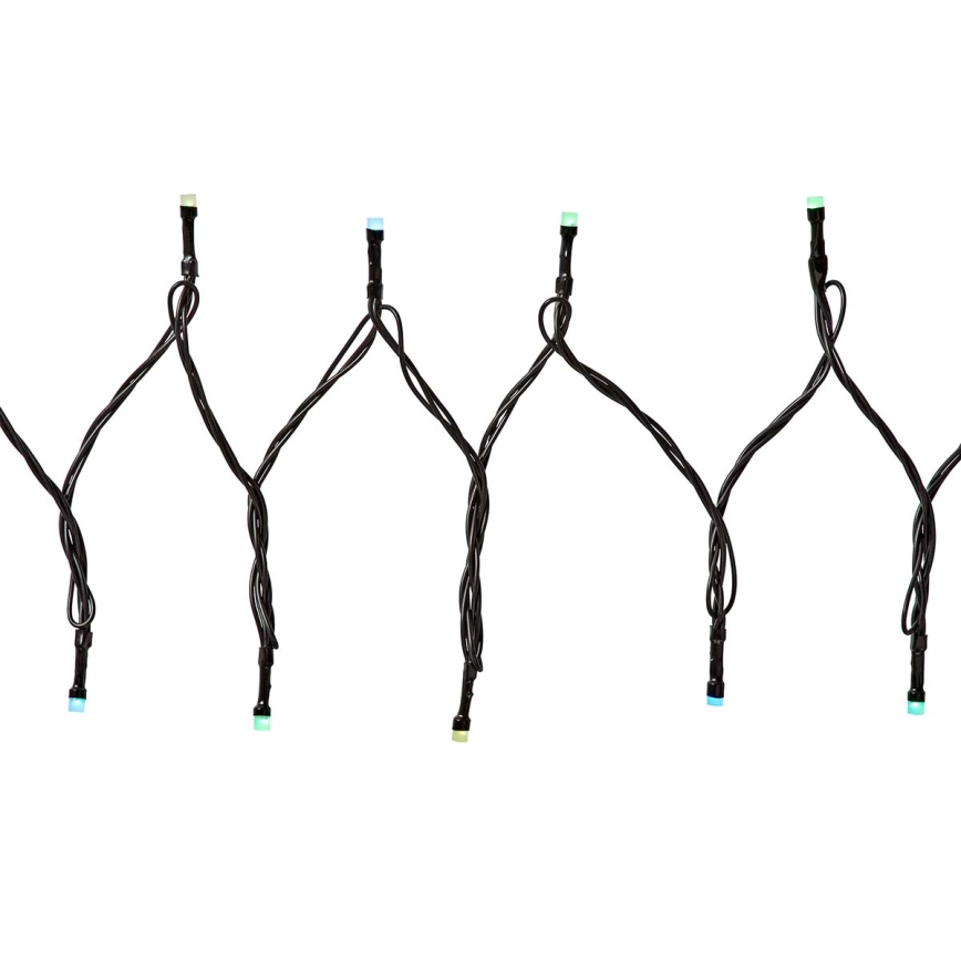 LED RGB zewnętrzna girlanda świetlna 84 diody LED / 8 funkcji, 13 m, IP65, Wi‑Fi Tuya