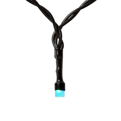 LED RGB świąteczna kurtyna świetlna 240 diod LED / 11 funkcji / 8 m IP65 Wi-Fi Tuya