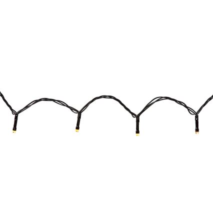 Zewnętrzna świąteczna kurtyna LED 200 diod LED / 8 funkcji 5 x 4 m IP65 Wi‑Fi Tuya o barwie od ciepłej do zimnej bieli