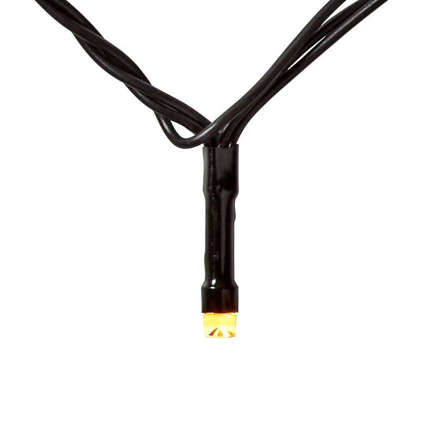 Zewnętrzna świąteczna kurtyna LED 200 diod LED / 8 funkcji 5 x 4 m IP65 Wi‑Fi Tuya o barwie od ciepłej do zimnej bieli