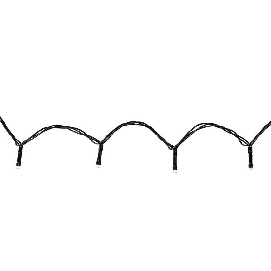 Zewnętrzna świąteczna kurtyna LED 200 diod LED / 8 funkcji 5 x 4 m IP65 Wi‑Fi Tuya o barwie od ciepłej do zimnej bieli