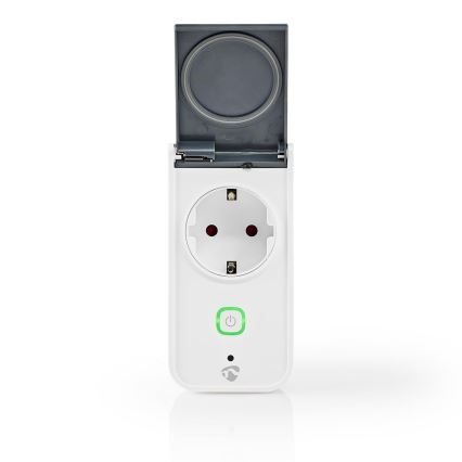 Smart zewnętrzne gniazdo 3680W/230V/Typ F SCHUKO/16A Wi-Fi IP44