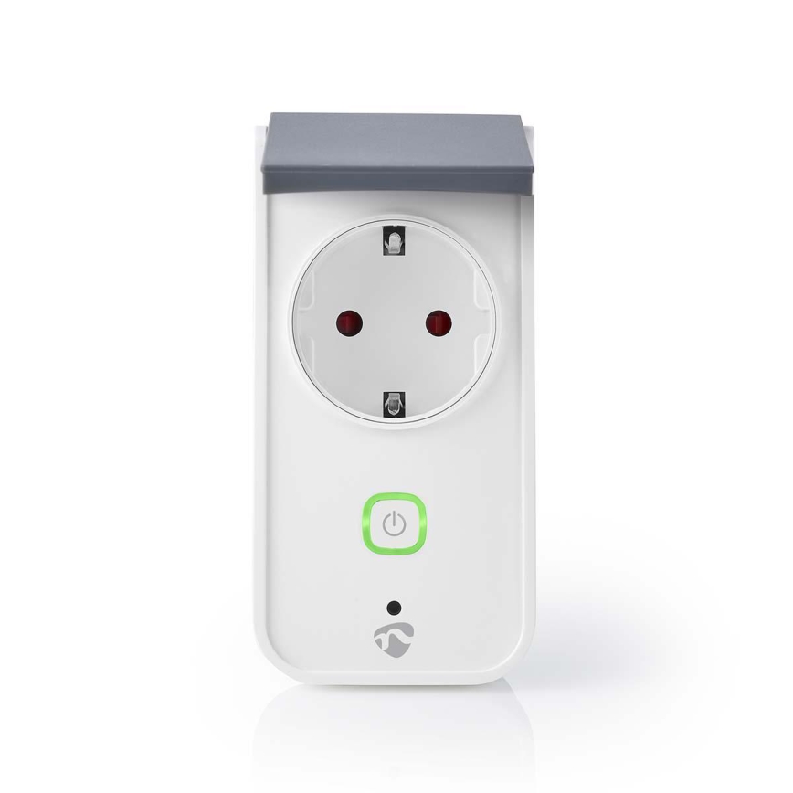 Smart zewnętrzne gniazdo 3680W/230V/Typ F SCHUKO/16A Wi-Fi IP44