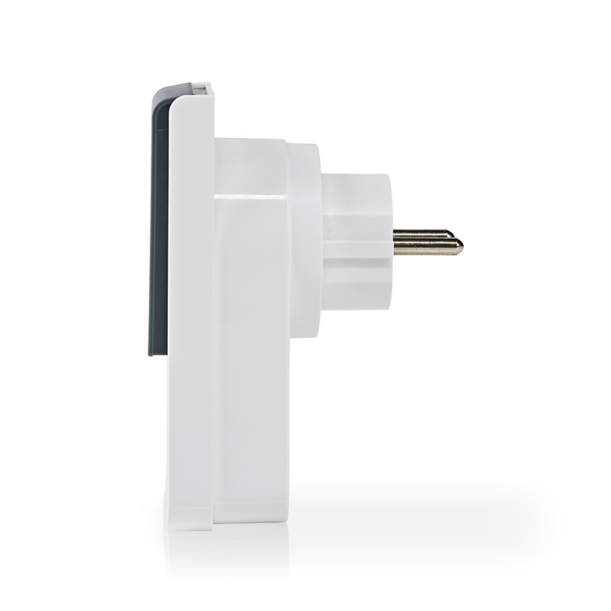 Smart zewnętrzne gniazdo 3680W/230V/Typ F SCHUKO/16A Wi-Fi IP44
