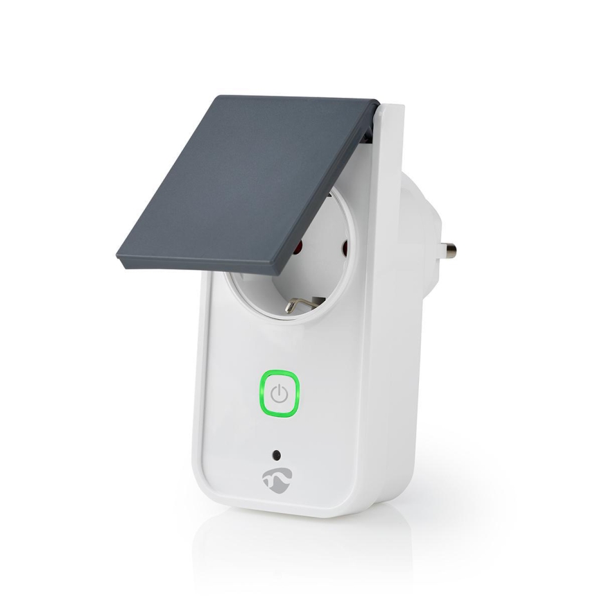 Smart zewnętrzne gniazdo 3680W/230V/Typ F SCHUKO/16A Wi-Fi IP44