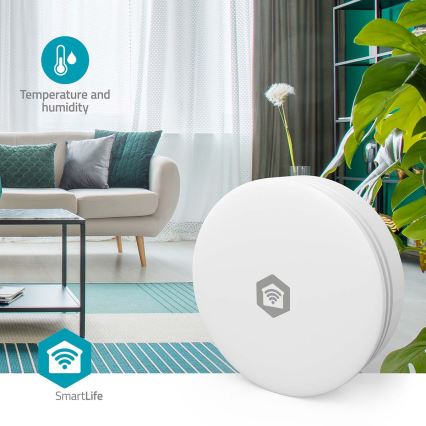 Inteligentny monitor jakości powietrza SmartLife Wi-Fi Tuya