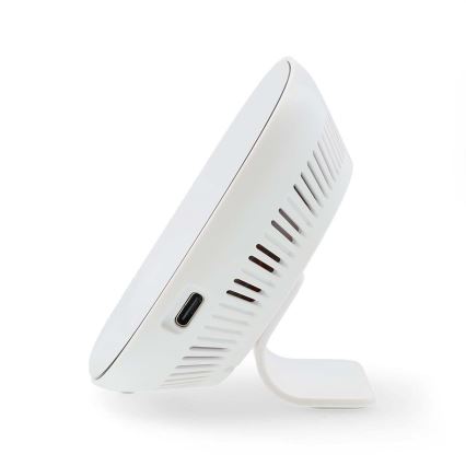 Inteligentny monitor jakości powietrza z LED wyświetlaczem SmartLife Wi-Fi