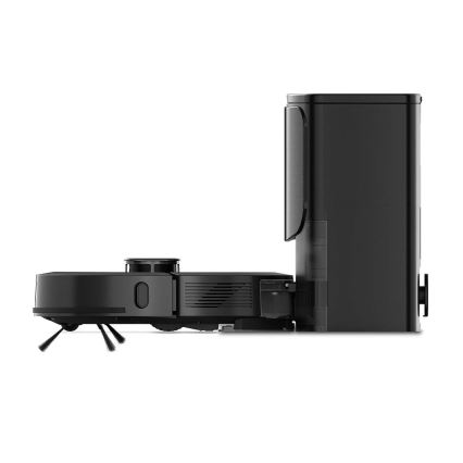 Inteligentny robot sprzątający z mopem SmartLife 5200 mAh Wi-Fi Tuya czarny + zdalne sterowanie