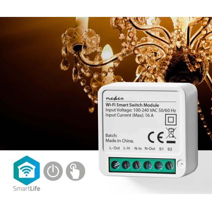 Inteligentny włącznik SmartLife Wi-Fi 230V